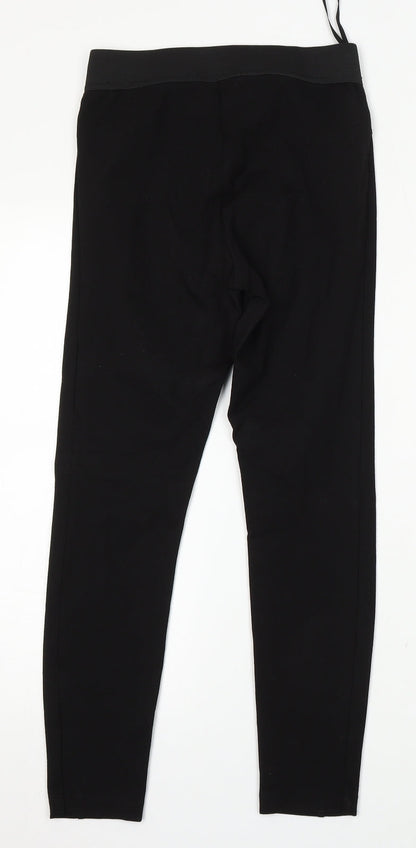 Womens UK Size S Dunnes Regular Fit  Black Trousers