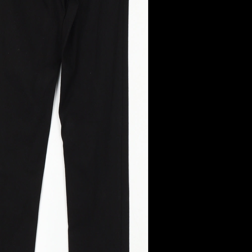 Womens UK Size S Dunnes Regular Fit  Black Trousers