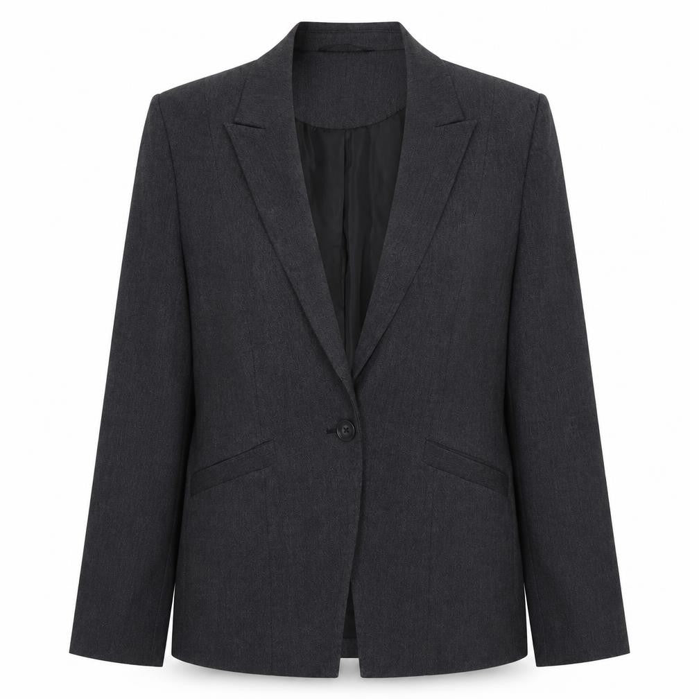Womens UK Size 10 Papaya Regular Grey Suit