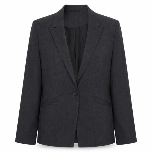Womens UK Size 10 Papaya Regular Grey Suit