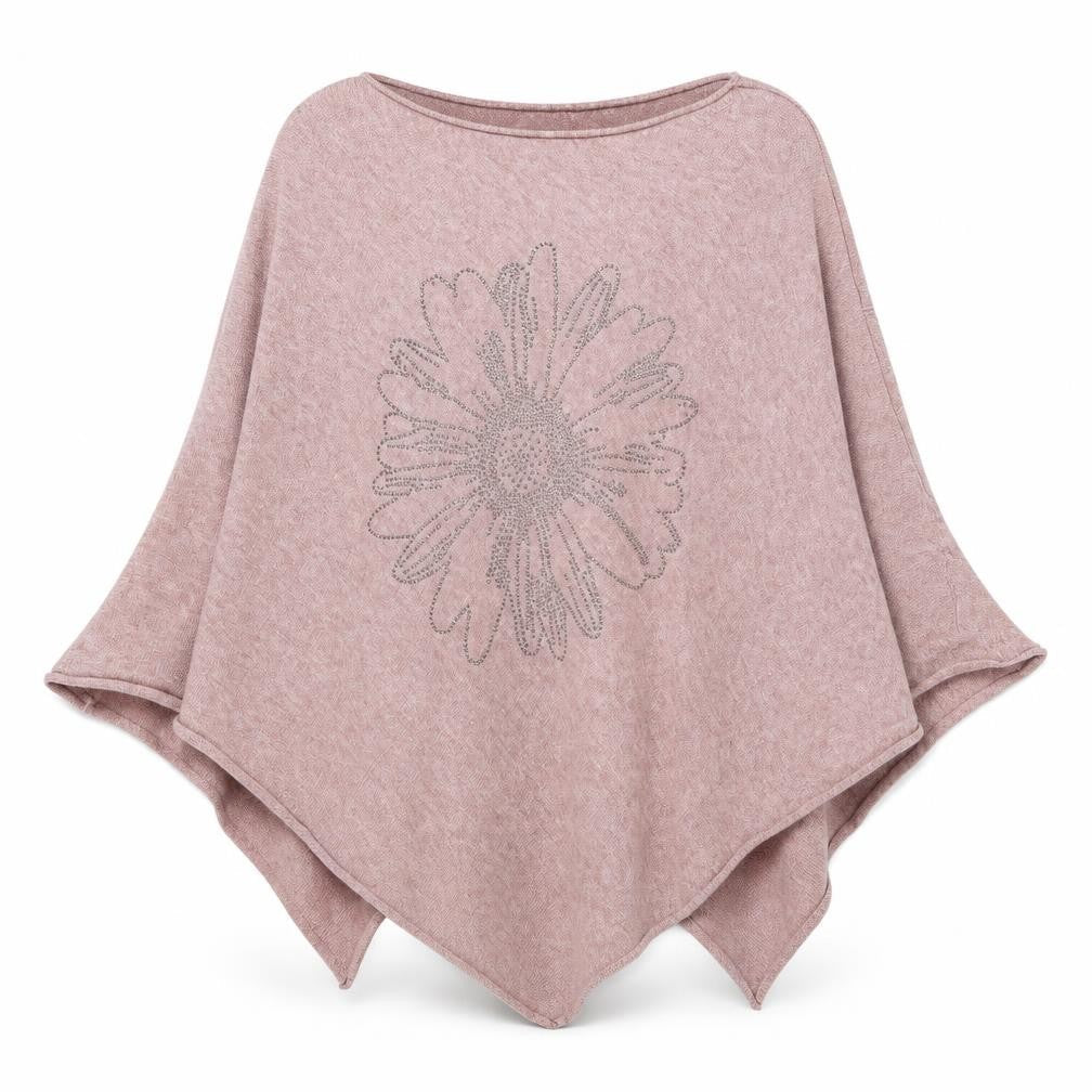 Womens UK Size One Size Preworn Pink Pullover Jumper