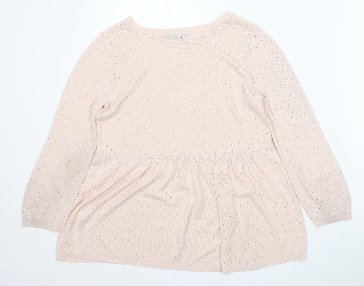 Womens UK Size 8 Dorothy Perkins Pink Pullover Jumper