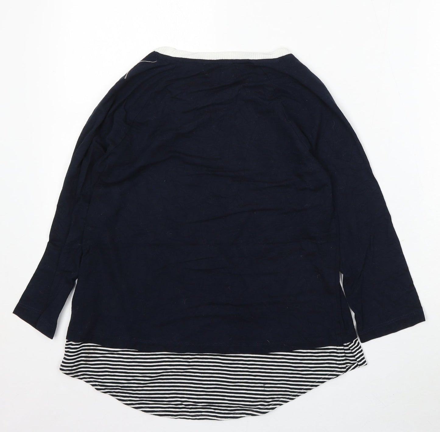 Womens UK Size 10 Marks and Spencer Blue Pullover Jumper