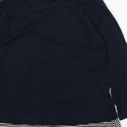 Womens UK Size 10 Marks and Spencer Blue Pullover Jumper