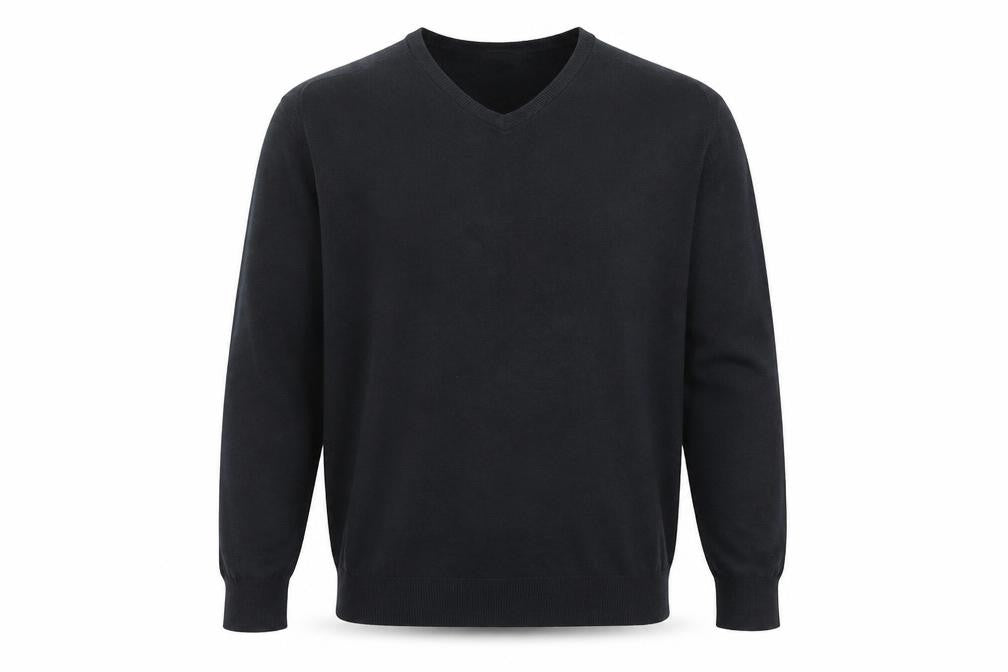 Mens UK Size L Marks and Spencer Grey Henley Jumper