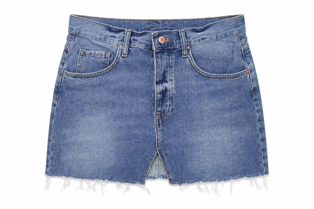 Womens UK Size 28 in FOREVER 21 A-Line Denim Skirt