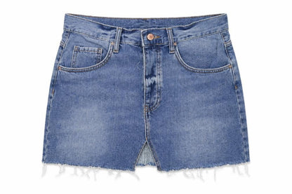 Womens UK Size 28 in FOREVER 21 A-Line Denim Skirt