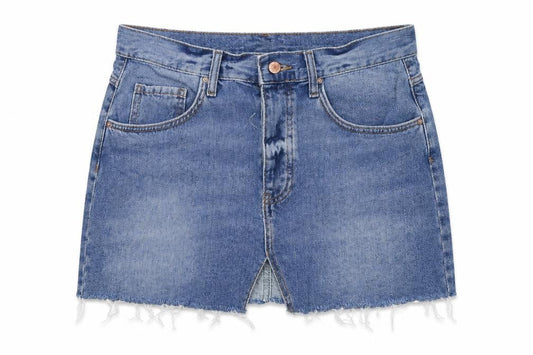 Womens UK Size 28 in FOREVER 21 A-Line Denim Skirt