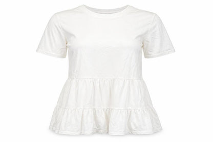 Womens UK Size 6 New Look White Basic Blouse