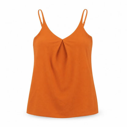 Womens UK Size 6 F&F Orange Camisole Blouse