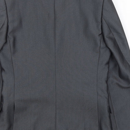 Mens UK Size 38 Ventuno 21 Regular Grey Suit Jacket
