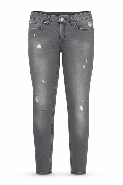 Womens UK Size 10 Zara Slim Fit Skinny Grey Jeans