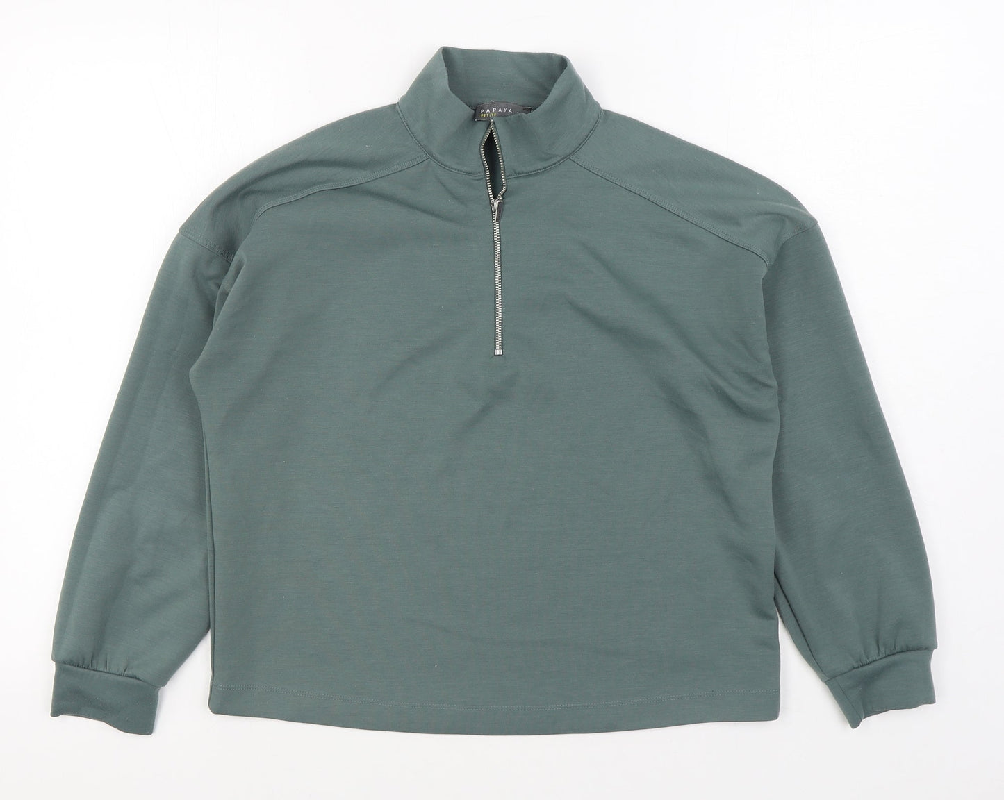 Matalan Womens Green Jacket Size S Zip