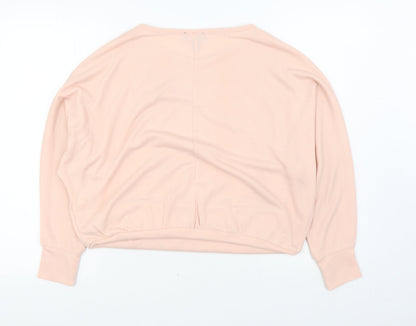 Womens UK Size S New Look Pink Pullover Jumper