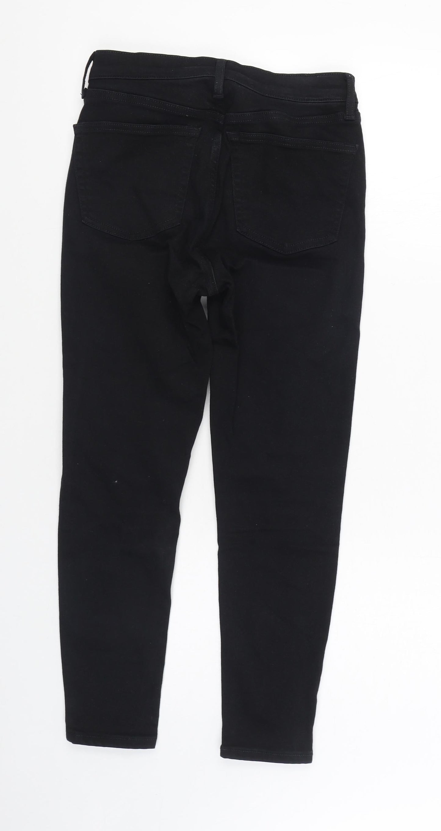 Mens UK Size 28 in Topshop Regular Fit Skinny Black Jeans