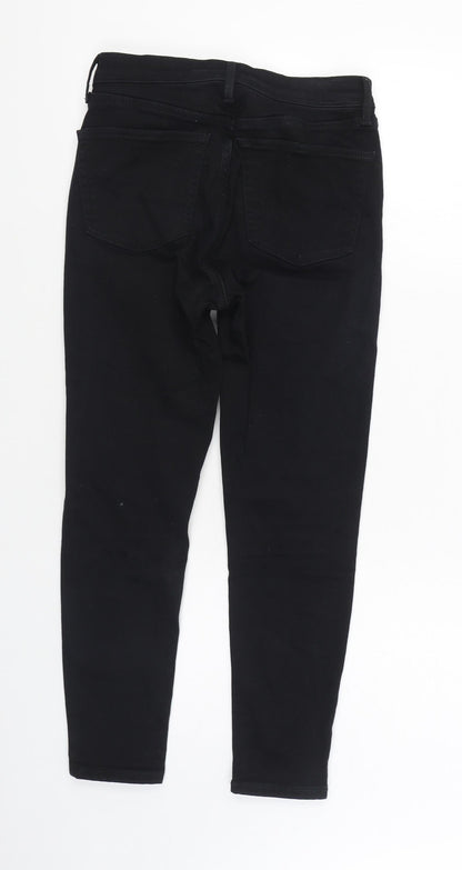 Mens UK Size 28 in Topshop Regular Fit Skinny Black Jeans