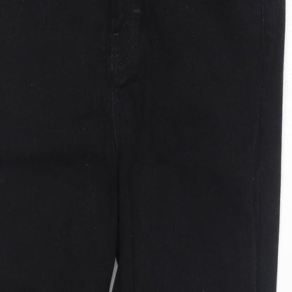Mens UK Size 28 in Topshop Regular Fit Skinny Black Jeans