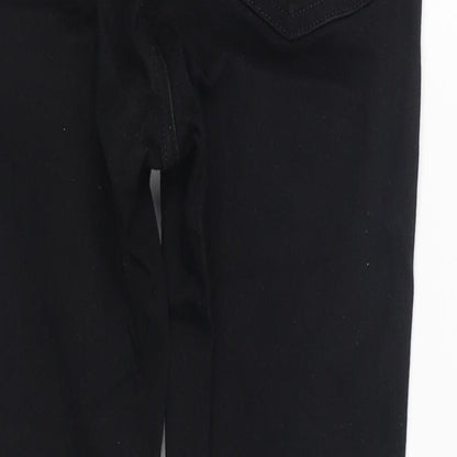 Mens UK Size 28 in Topshop Regular Fit Skinny Black Jeans