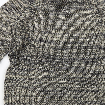 Womens UK Size S Mango Grey Pullover Jumper