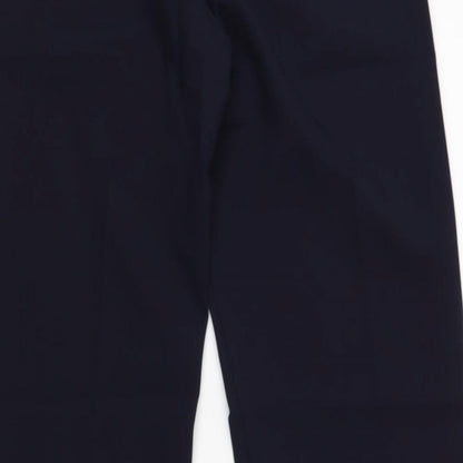 Womens UK Size 8 Atmosphere Regular Fit Dress Pants Blue Trousers