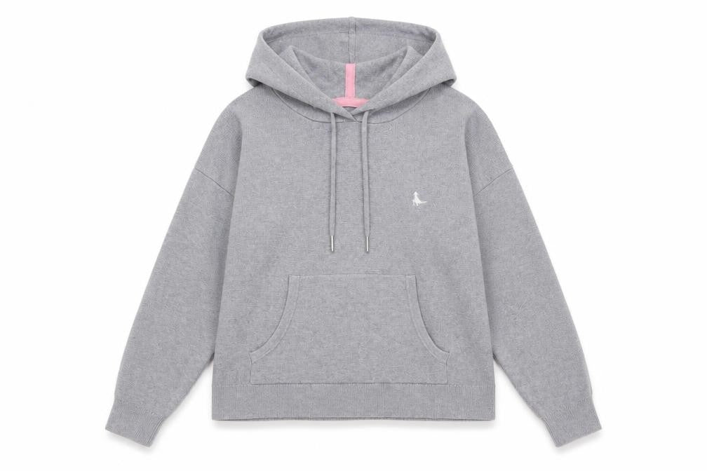 Womens UK Size 8 Jack Wills Grey Pullover Hoodie