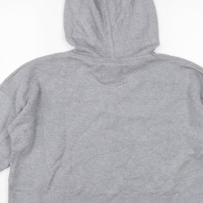 Womens UK Size 8 Jack Wills Grey Pullover Hoodie