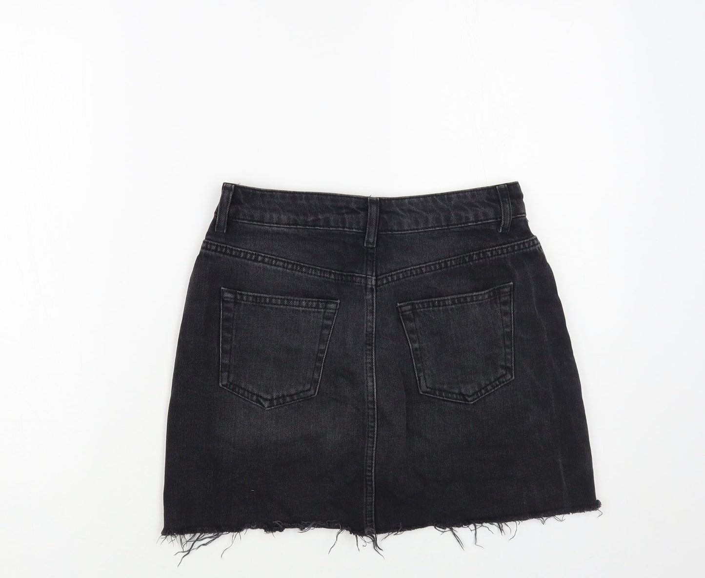 Womens UK Size 8 Topshop Mini Denim Skirt