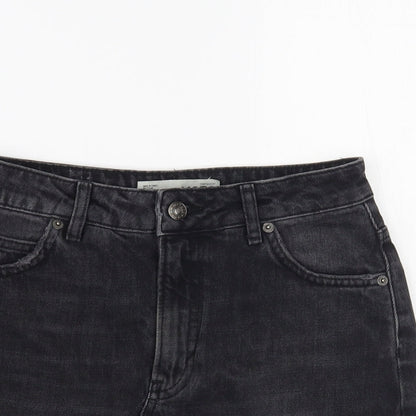 Womens UK Size 8 Topshop Mini Denim Skirt