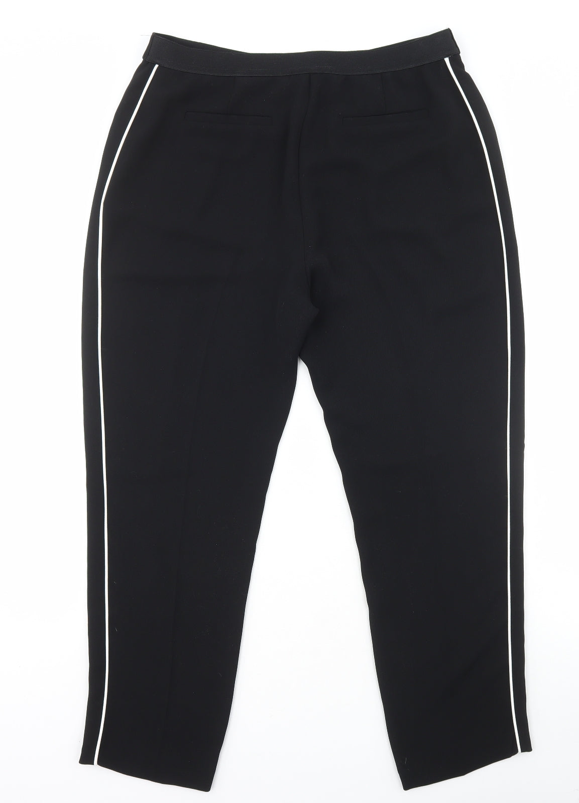 Womens UK Size 14 Dunnes Regular Fit  Black Trousers