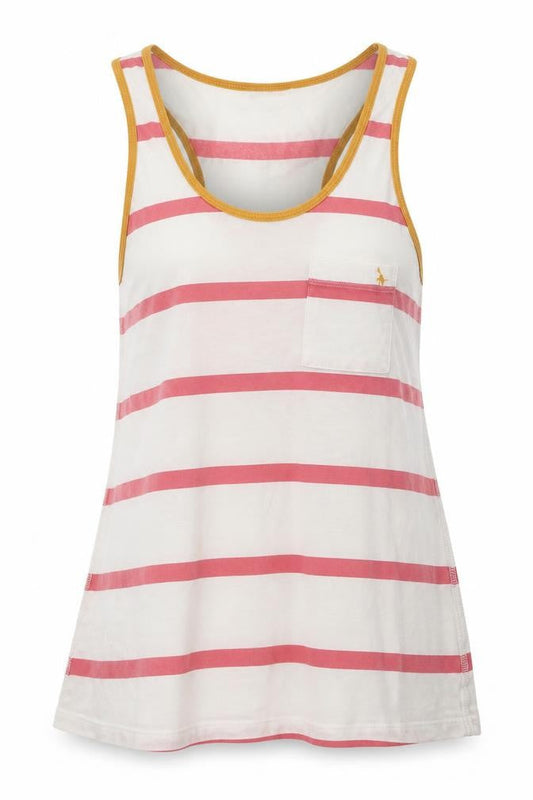 Womens UK Size 8 Jack Wills White Basic Tank