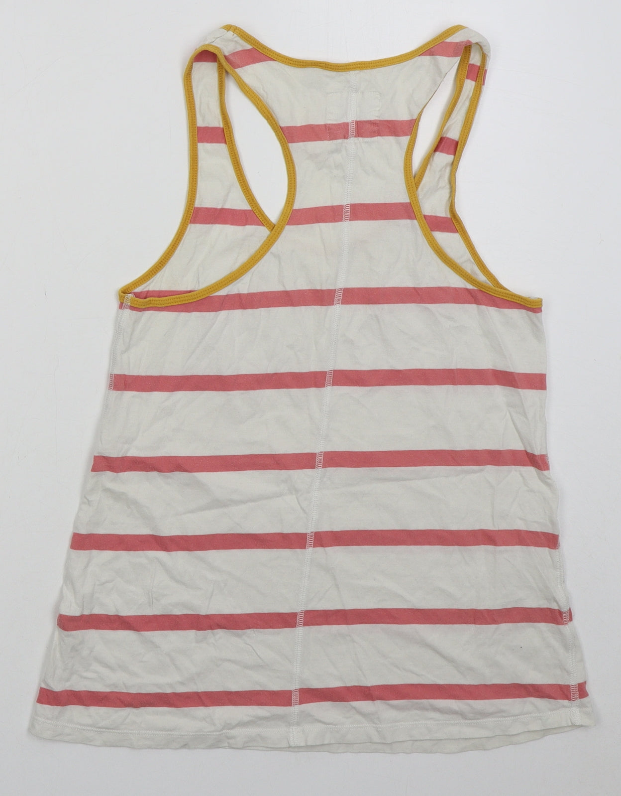 Womens UK Size 8 Jack Wills White Basic Tank