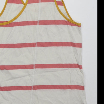 Womens UK Size 8 Jack Wills White Basic Tank