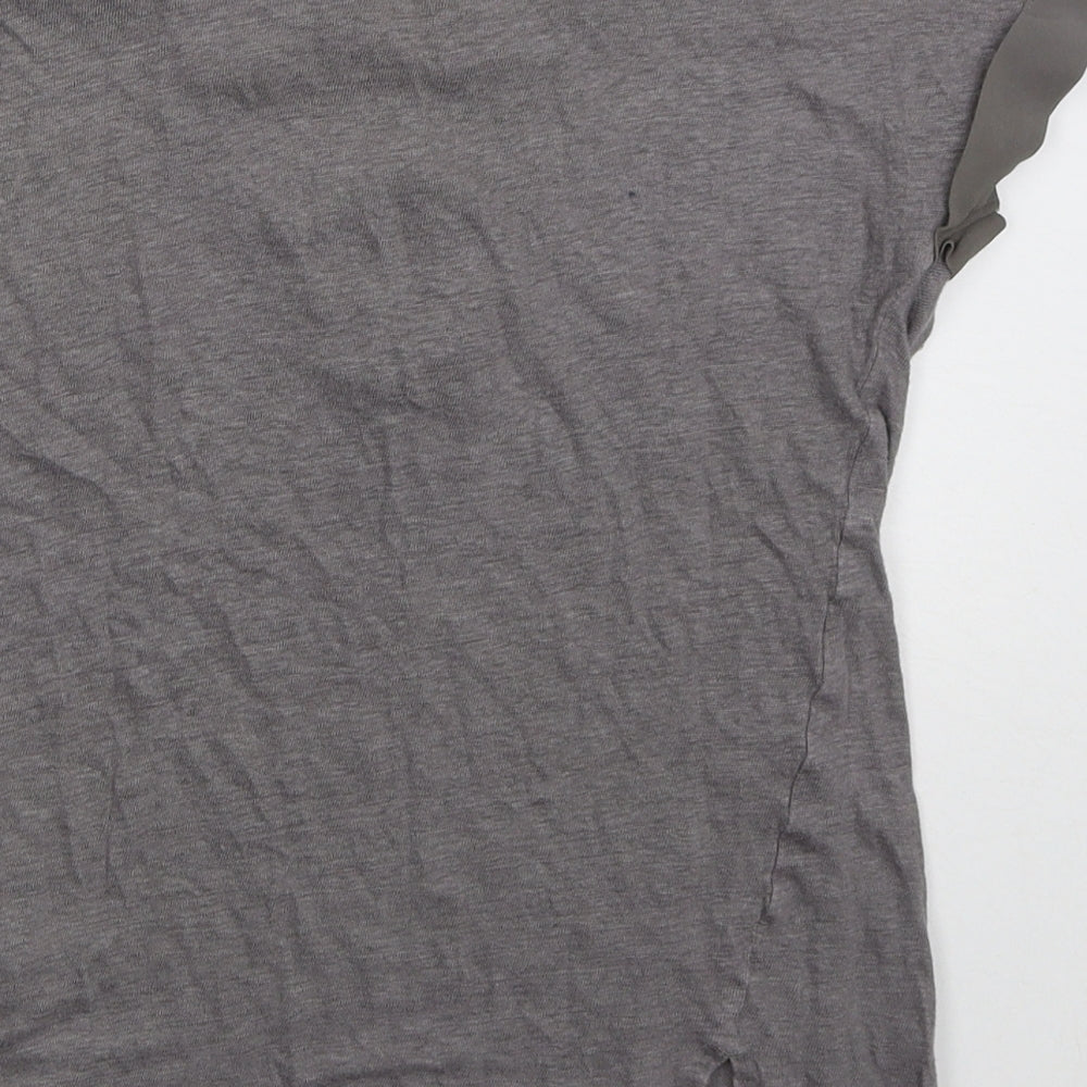 Womens UK Size 6 NEXT Grey Basic T-Shirt