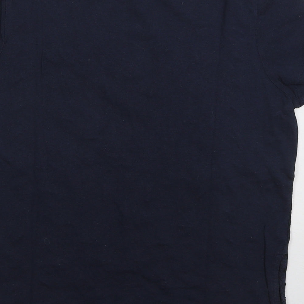 Womens UK Size 6 Jack Wills Blue Basic T-Shirt