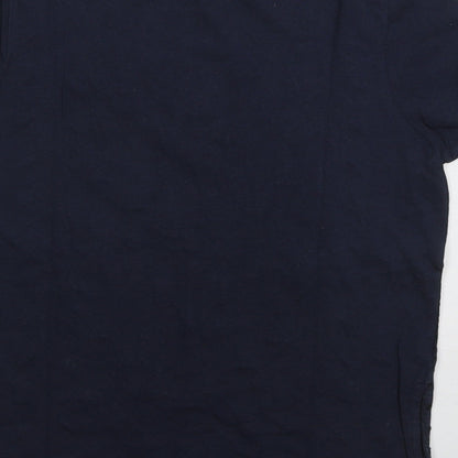 Womens UK Size 6 Jack Wills Blue Basic T-Shirt