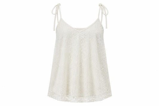 Womens UK Size 10 New Look Beige Basic Tank