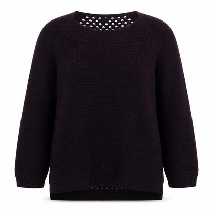 Womens UK Size L H&M Purple Pullover Jumper
