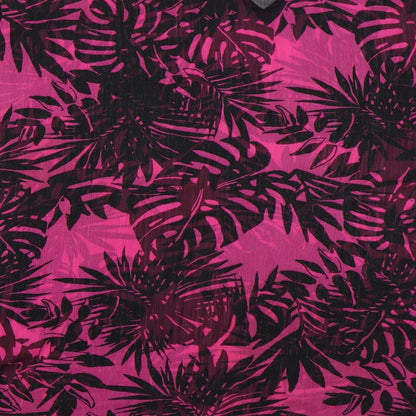 George Womens Pink Floral Polyester T-Shirt Dress Size S V-Neck Pullover - Beach Cover Up