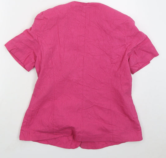 Womens UK Size 12 Hudson & Onslow Pink Jacket