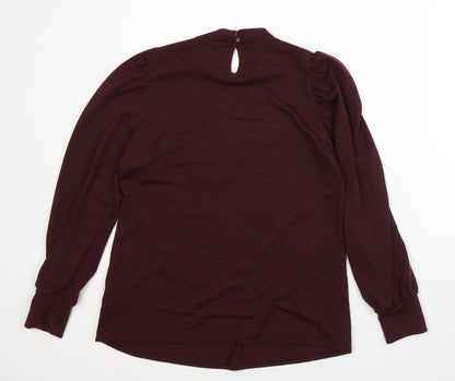 Womens UK Size 14 Dorothy Perkins Red Basic T-Shirt