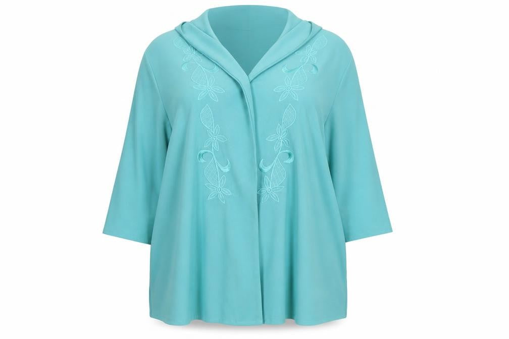 Womens UK Size 22 Classics Green Cardigan Jumper