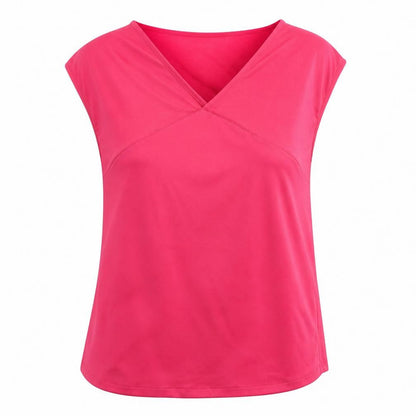 Womens UK Size L Mango Pink Basic Blouse