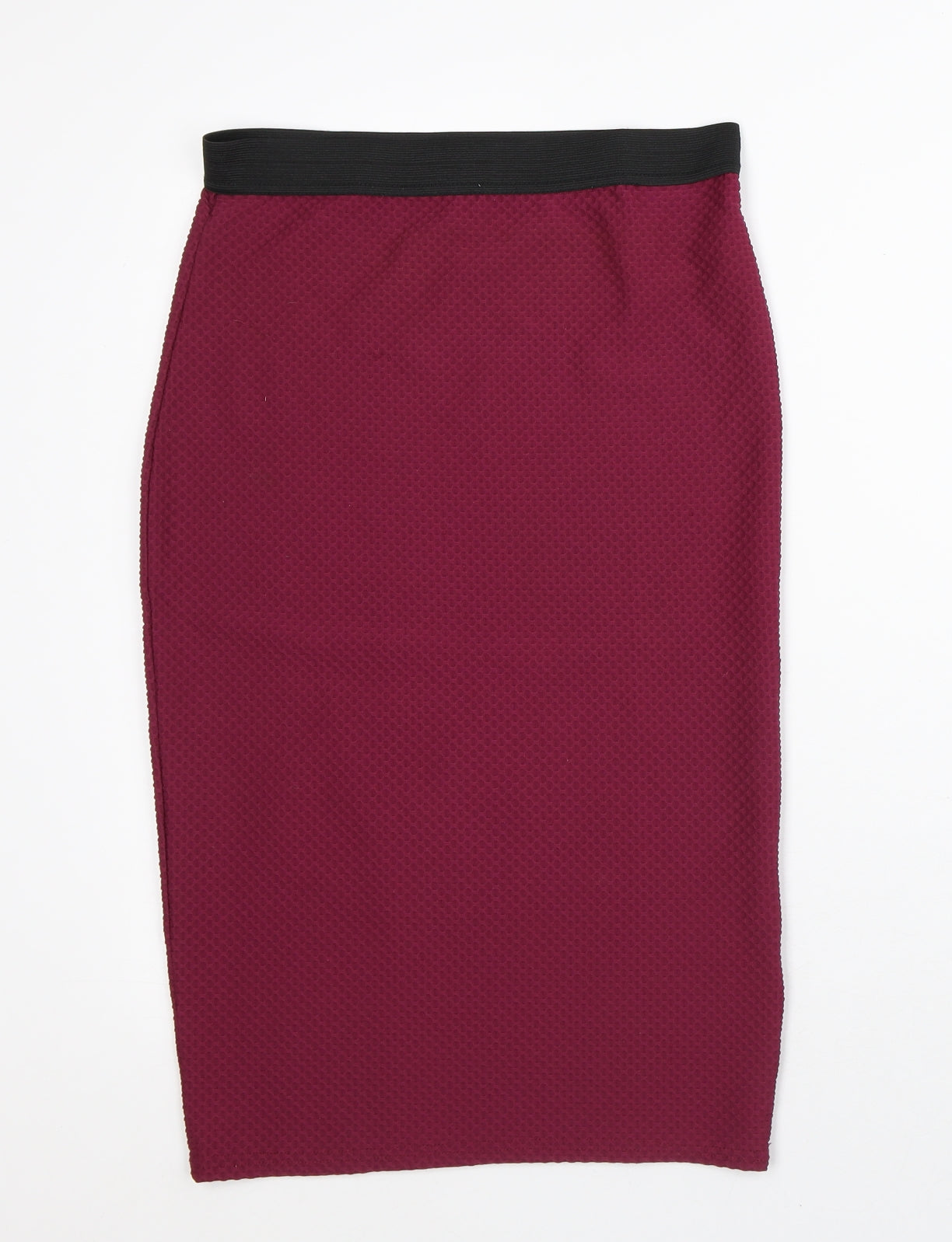 Internationale Womens Pink Polyester Straight & Pencil Skirt Size 12