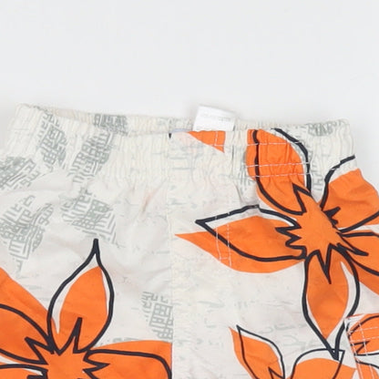 Tots Boys Multicoloured Floral Polyester Cropped Trousers Size 6-9 Months