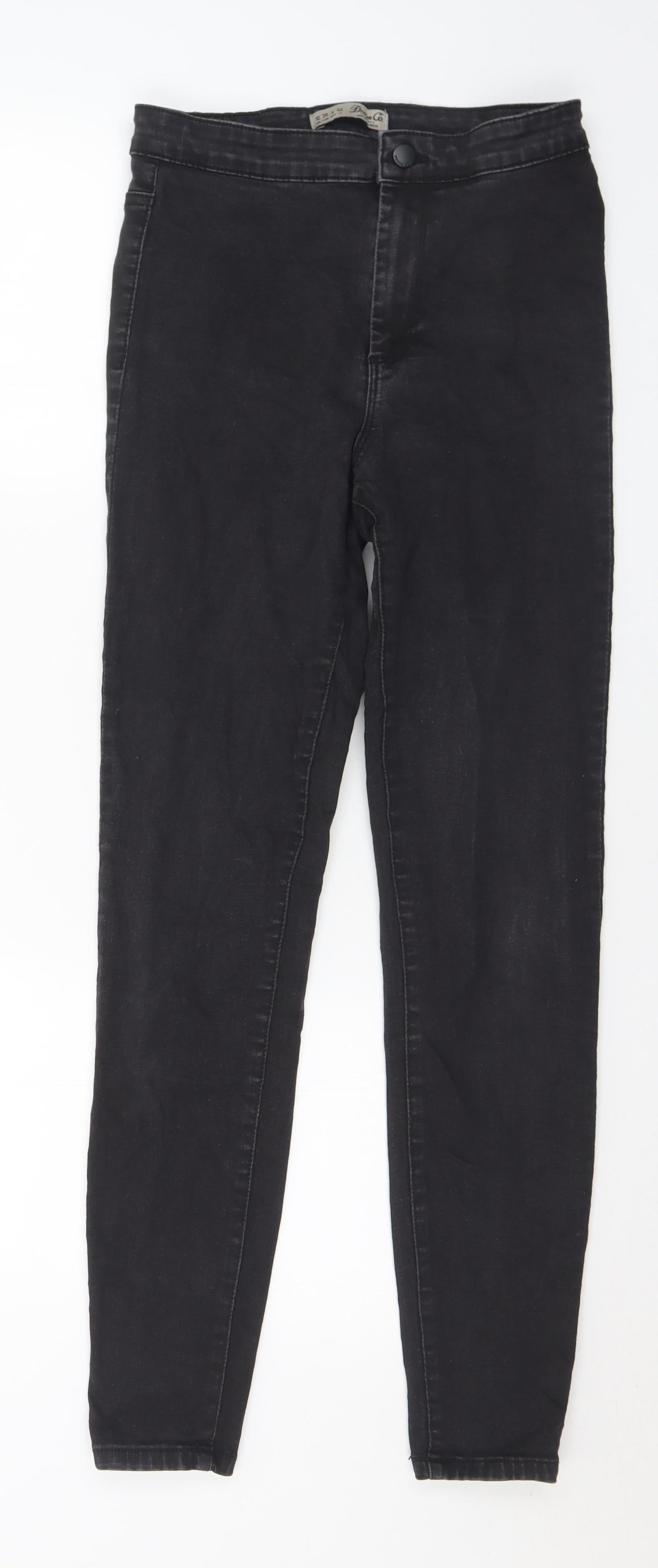 Womens UK Size 10 Bullhead Denim Co. Slim Fit Skinny Black Jeans