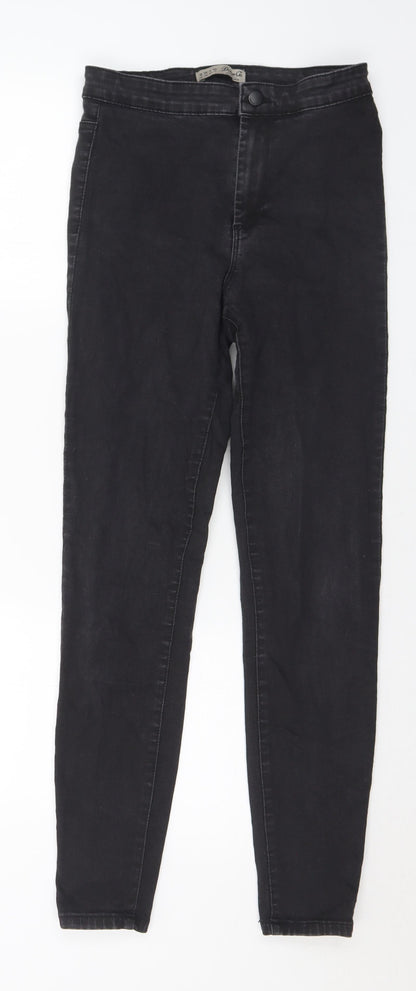 Womens UK Size 10 Bullhead Denim Co. Slim Fit Skinny Black Jeans