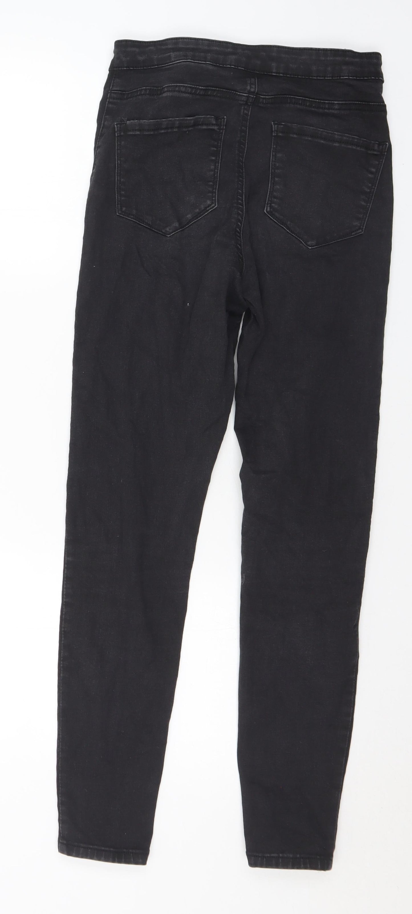 Womens UK Size 10 Bullhead Denim Co. Slim Fit Skinny Black Jeans