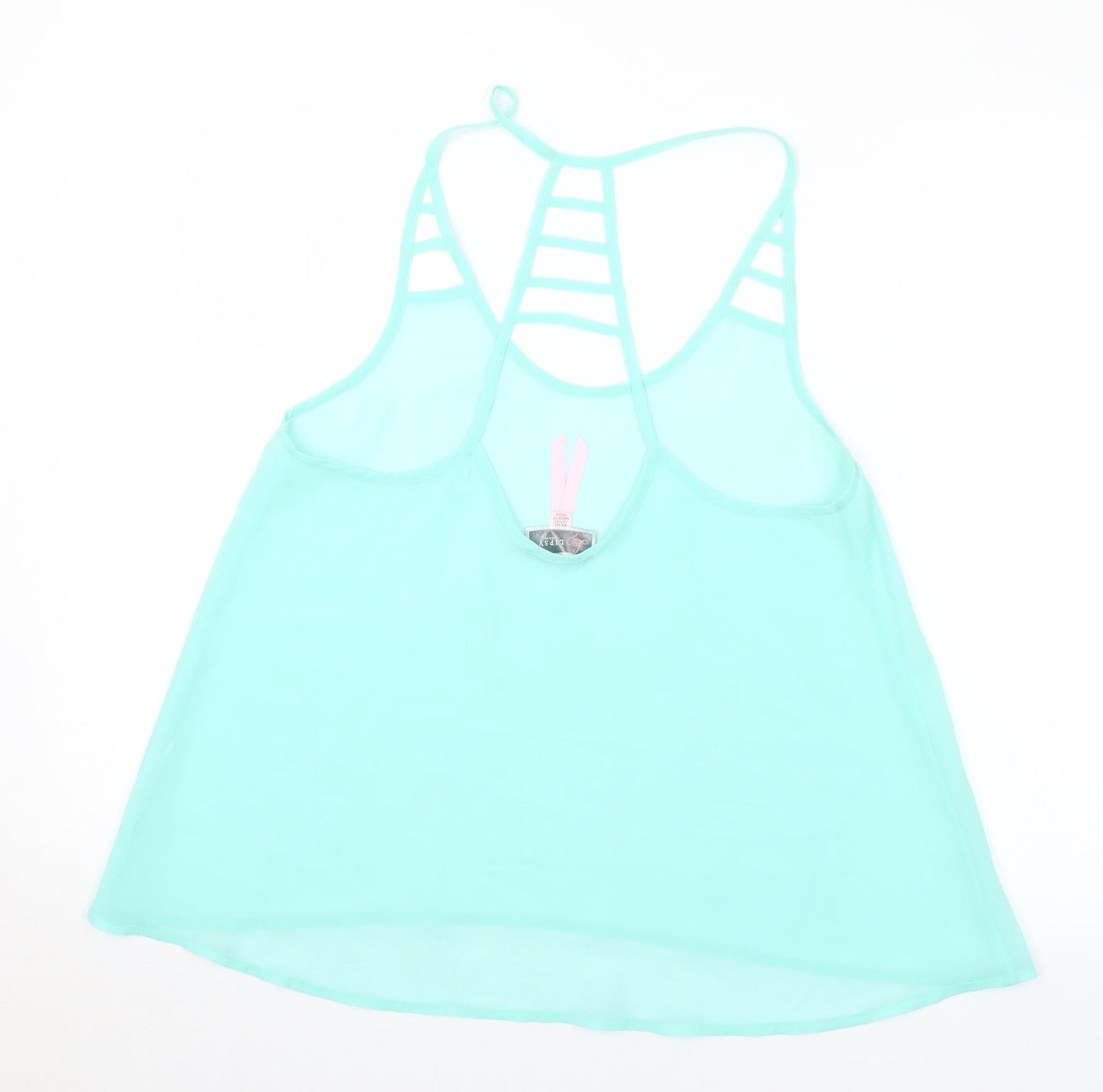 Womens UK Size 10 Lipsy Green Camisole Blouse