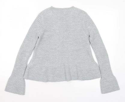 Womens UK Size 6 Marks and Spencer Grey Pullover Jumper