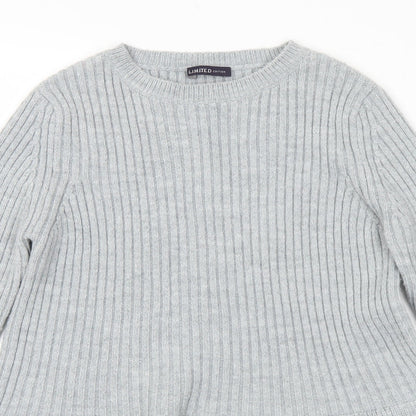 Womens UK Size 6 Marks and Spencer Grey Pullover Jumper